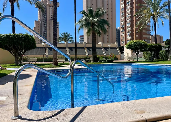 In Gemelos 20 With Pool And Parking Apartament Benidorm